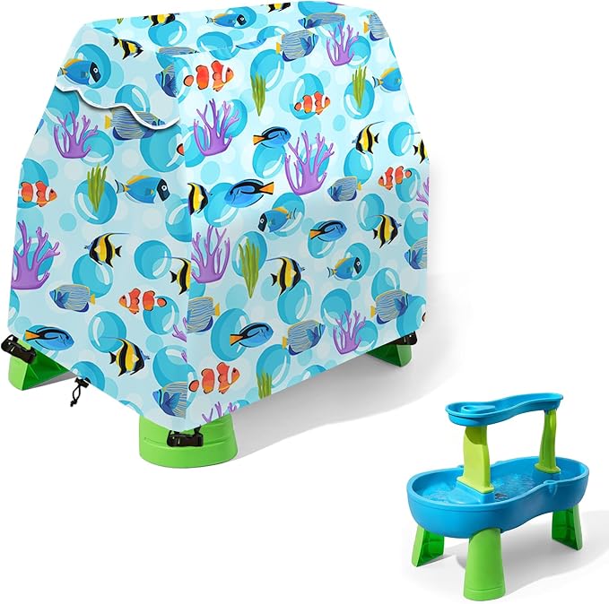 Okcool Kids Water Table Cover Fit Water Table,Outdoor Water Table Toys Cover, A Wide Selection of Cute Colors and Patterns