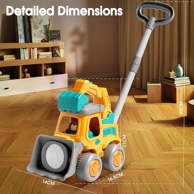 Bubble Machine Toddler Toys,CreatiMachi Vehicle Bubbles Lawn Mower Kids Toy,Ideal Gifts for 1,2,3 Year Old Boy,Girl,Baby Birthday,Easter,Rechargeable,Bubble Blower Summer Outdoor Push Toys,Yellow