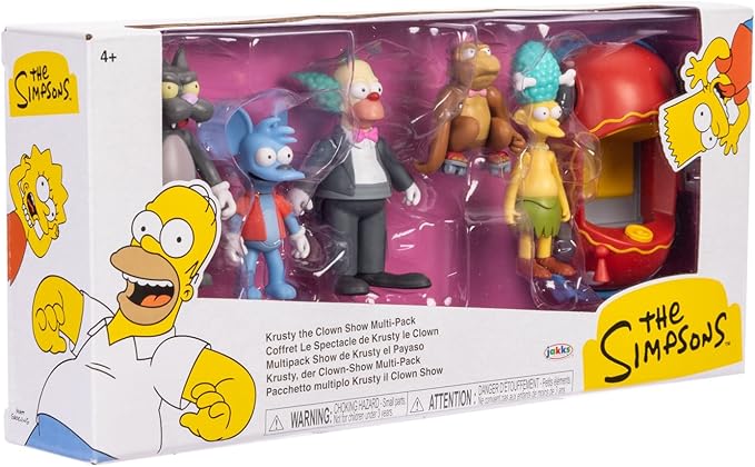 The Simpsons 2.5 Inch Figure Multipack Krusty The Clown Show Set
