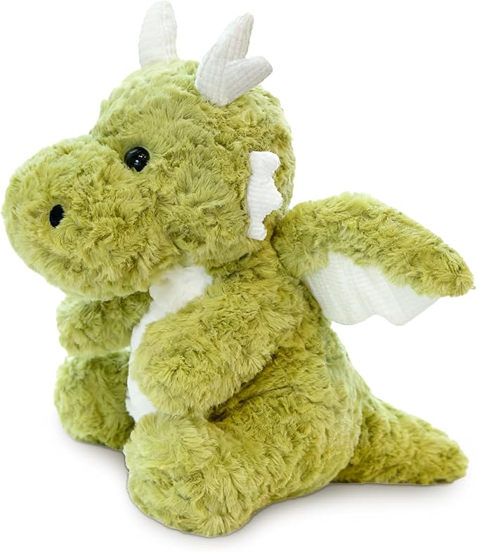 SUSULF Little Flying Dragon - Cute Stuffed Animal Plush Toy - Adorable Soft Dragons Toy Plushies and Gifts - Perfect Present for Kids (Green,16.53in/42cm)