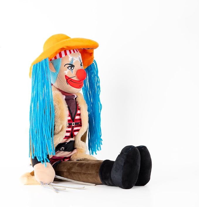 Jay Franco One Piece Buggy Plush Pillow Buddy - Super Soft Clown Character Pillow - Polyester Microfiber, 26 Inches