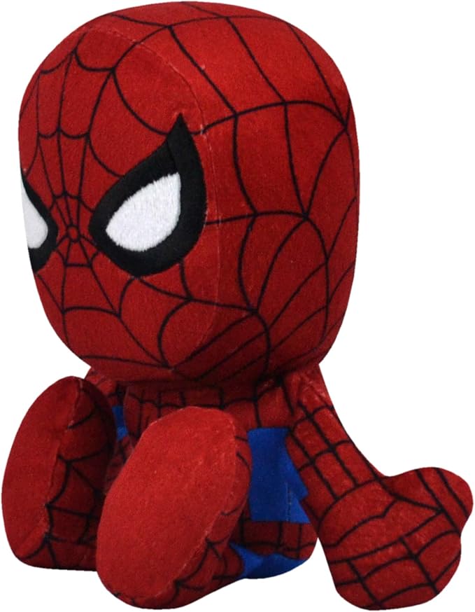Marvel Spider-Man 8" Kuricha Sitting Plush - Soft Chibi Inspired Toy