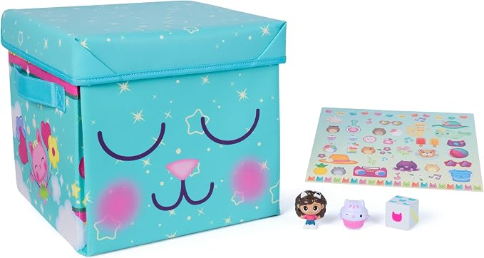 DreamWorks GABBY'S Dollhouse, Gabby Cat Playmat, with 2 Figures, Dollhouse Accessories & Board Game with Dice, Kids Toys for Girls & Boys Ages 3 and Up