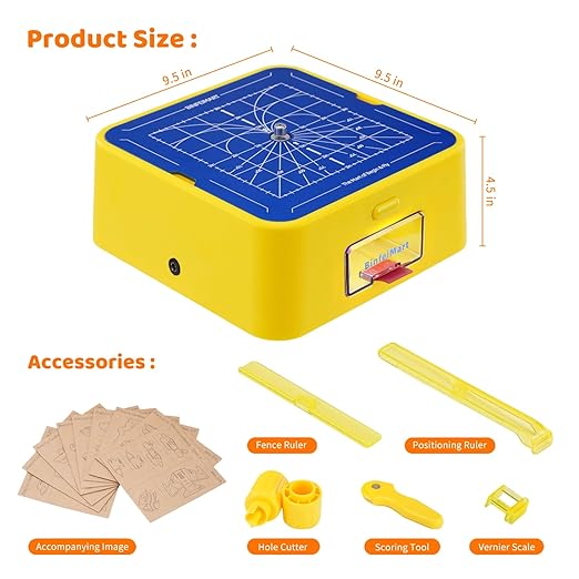 | Cardboard Construction Tool Kit for Kids | DIY STEM Building Set with Safe Cutter & Connectors | Educational Art Craft Project Kit for Homeschool & Classroom