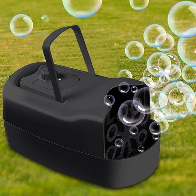 Bubble Machine Wedding,Blowing Foam Sprayer | Bubble Blowing Machine | for Boys Girls Shower Bath Christmas Birthday Easter Party Outdoor