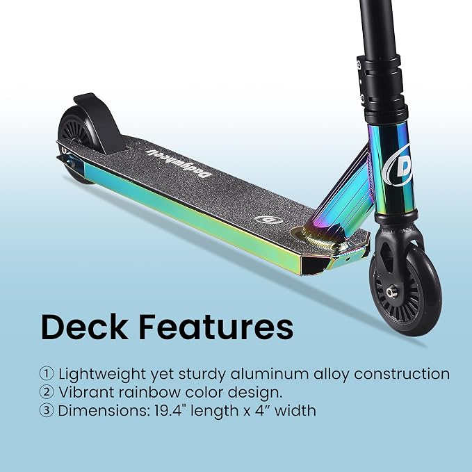 Pro Scooters for Kids 8 +, Teens and Adults | Two Different Scooter Heights 31.5” and 36.6”to Choose from