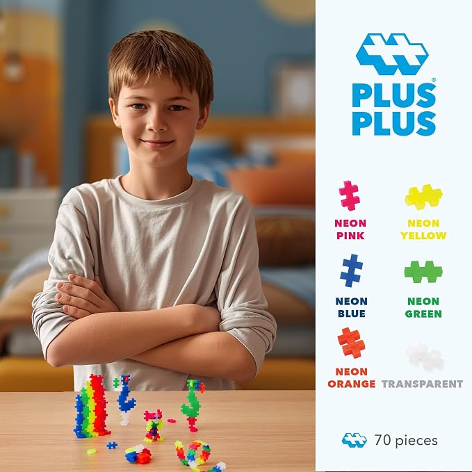 Plus Plus, Toy Tube Neon Mix