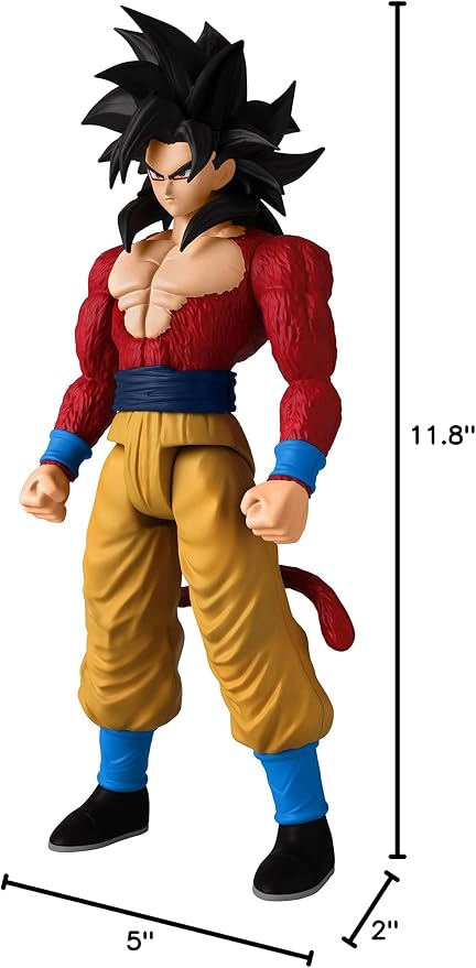 Bandai Namco - Dragon Ball Super - Super Saiyan 4 Goku, Limit Breaker 12" Action Figure
