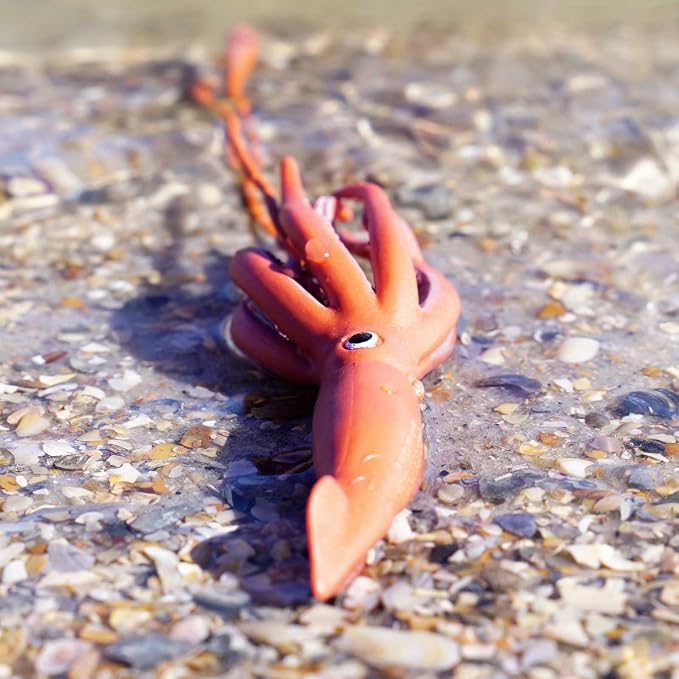 Safari Ltd. Giant Squid Figurine - Realistic 9.5" Sea Creature Figure - Educational Toy for Boys, Girls, and Kids Ages 3+
