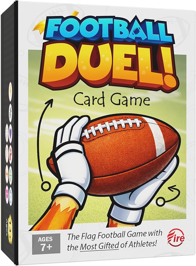 Flag Football Card Game, Gift for Boys & Families Ages 7+