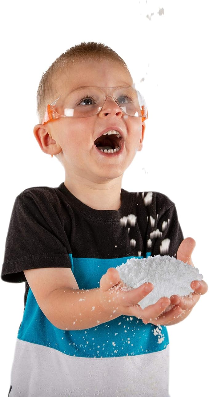 Steve Spangler Science Insta-Snow Powder, STEM Activity for School and Homeschool Activities, Fun & Safe Science Kits, Kids Make Fluffy Snow in Seconds, Top Sensory Toy for Classrooms, 14 oz