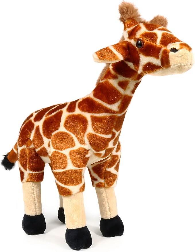 Ice King Bear Wild Animal Small Stuffed Animals Zoo Family Plush Toy (Giraffe 11 Inches)