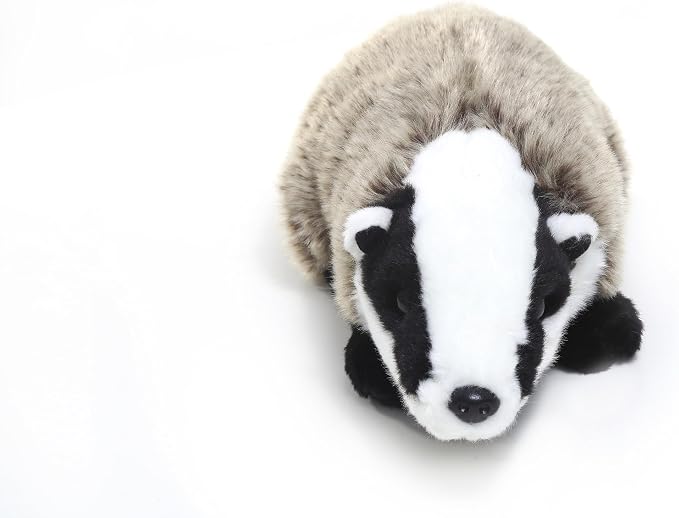 TAMMYFLYFLY Stuffed Toy 10" Badger Plush Stuffed Animal (28cm)