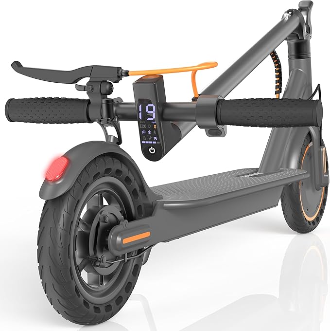 Aovowheel Electric Scooter for Adults, Folding E Scooter with 350W/500W Motor 16/24 Mph Top Speed, Max 19-23 Miles Long Range, 8.5''/10''/14''Tires Commuting Scooters with Dual Brakes System, APP