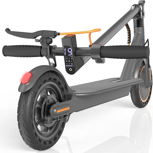Aovowheel Electric Scooter for Adults, Folding E Scooter with 350W/500W Motor 16/24 Mph Top Speed, Max 19-23 Miles Long Range, 8.5''/10''/14''Tires Commuting Scooters with Dual Brakes System, APP