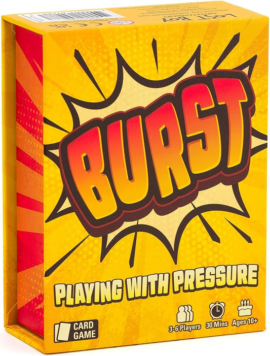 Lost Boy Entertainment Burst - Card Games - Family Party - Game Night - for Kids 10 and Up - Games for Adults - Creators of Piles!