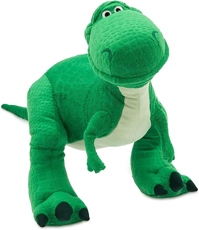 Disney Store Official Toy Story Plush, Rex, Iconic Cuddly Toy Character with Embroidered Eyes and Soft Plush Features, Suitable for All Ages