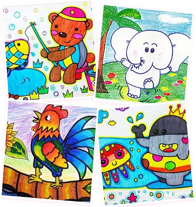 AQTQA Art Supplies, Drawing Art Set Kit for Kids Double Sided Trifold Easel | 208 PCS Teens Artist, Adults Art Set, Oil Pastels, Crayons, Colored Pencils, Watercolor Pens Gift for Girls Boys Artist,Black