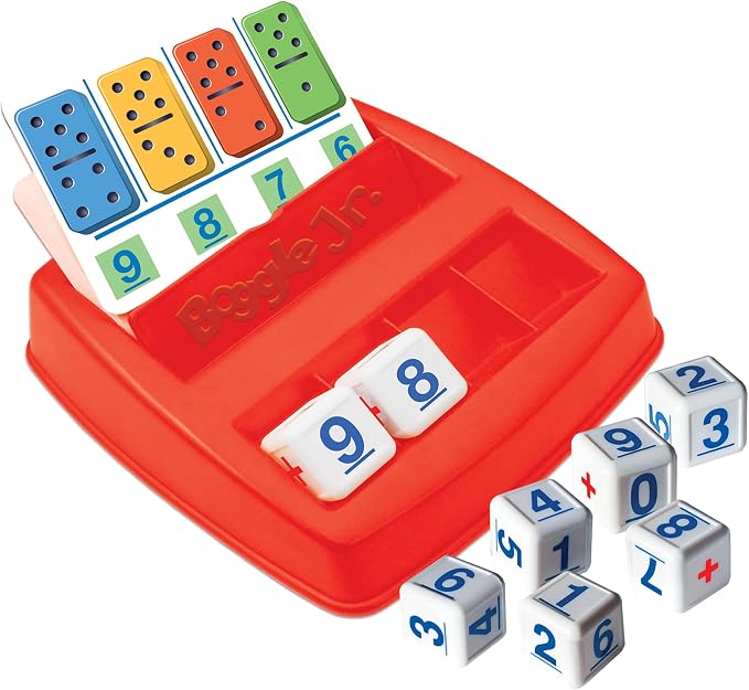 Winning Moves Boggle Jr Numbers, Kids Learning Number Game | The Original Grow-With-Me, Math, Counting and Number Recognition