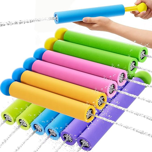 12 Pack Water Squirt Toys for Kids Age 1-3 4-8-12, Toddlers Squirter Toy, Swimming Pool Games Playset, Sensory Beach Outdoor Activity, Water Spraying for Boys Girls Birthday Gifts 3 4 5 6 7 8