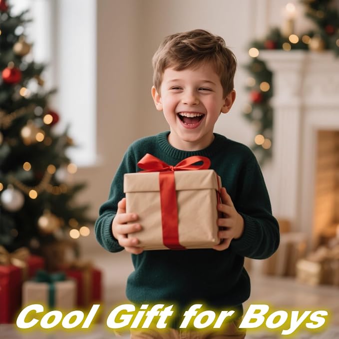 Remote Control Car, Outdoor Toys RC Cars for Kids Ages 6-12, 4WD Double Sided Stunt Vehicle with Upgraded USB-C Modular Batteries, 5 6 7 8 9 10+ Year Old Boy Birthday Yellow