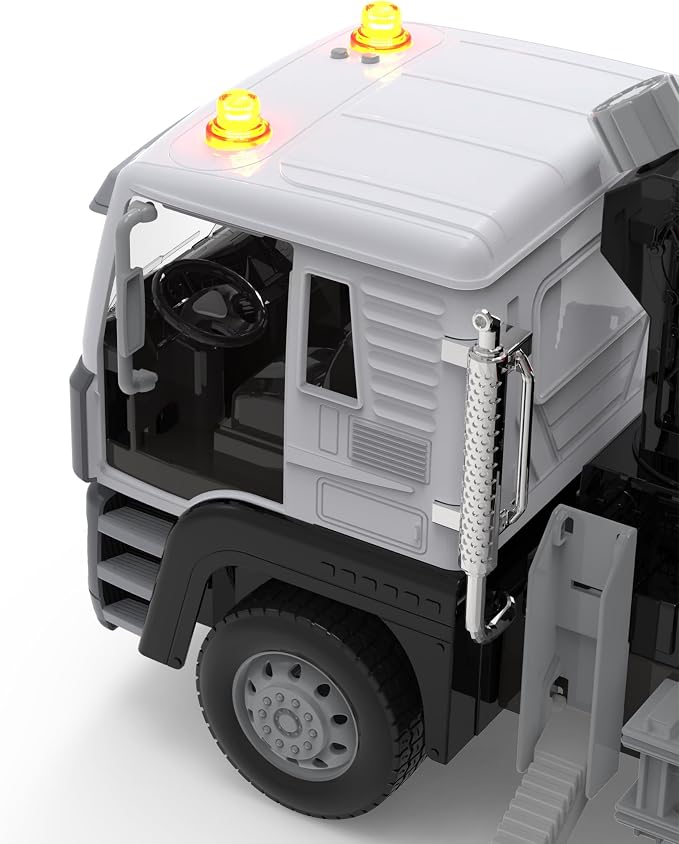 Driven by Battat - Tow Truck, 20-Inch - Toy Tow Truck for Kids - Rescue Vehicle Toy - Lights & Sounds - Movable Parts - 3 Years +