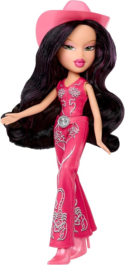 Bratz Sassy Stampede Jade Fashion Doll with Accessories: Western, Cowgirl Style Clothes & Accessory Pieces