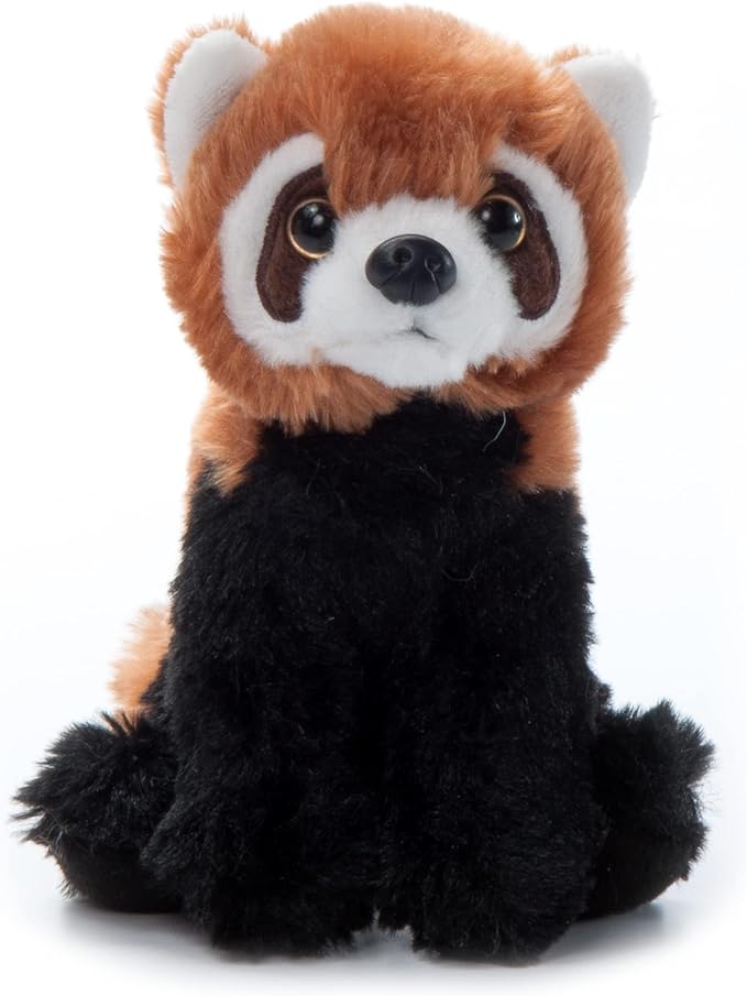 The Petting Zoo Red Panda Stuffed Animal Plushie, Gifts for Kids, Wild Onez Babiez Zoo Animals, Red Panda Plush Toy 6 inches