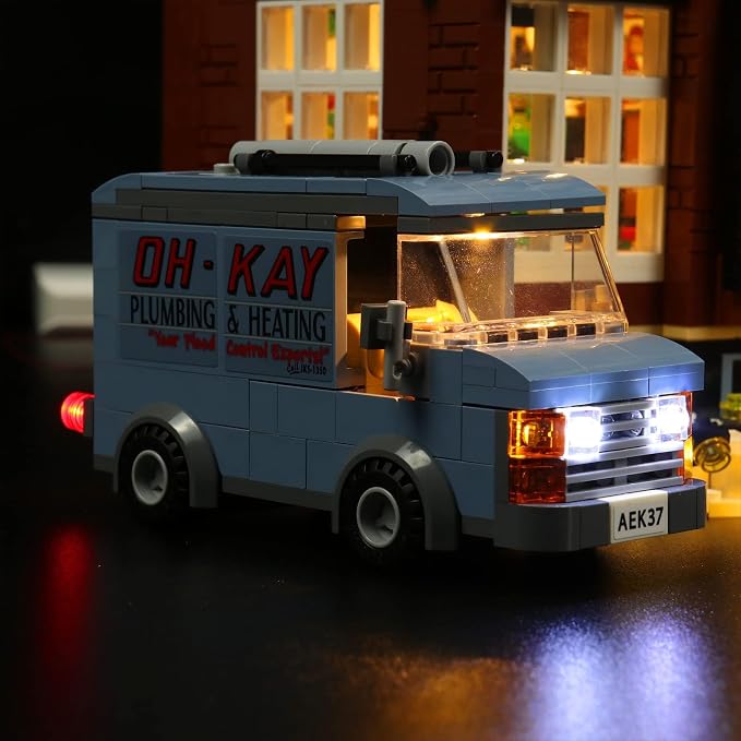 VONADO LED Light Kit Compatible with Home Alone Lego Set - Music Version