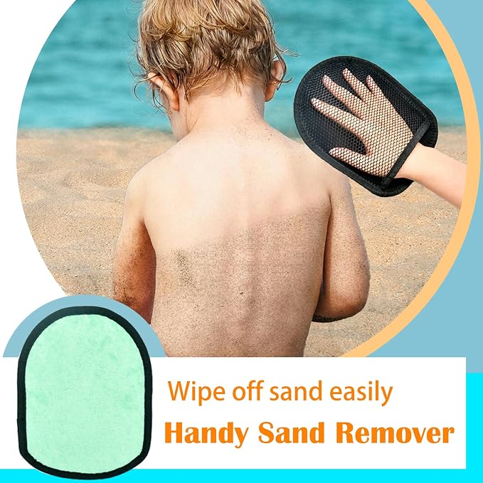 Collapsible Beach Sand Toys for Kids - Travel Beach Toys with 2 Collapsible Beach Buckets, Mesh Bags, Animal Sand Molds, Sand Bucket Shovel Set Sandbox Toy for Toddlers Kids