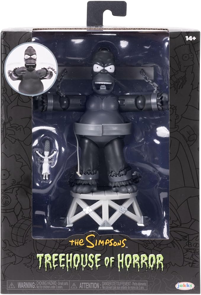 The Simpsons Action Figures 5" Premium Homer with Mini Marge