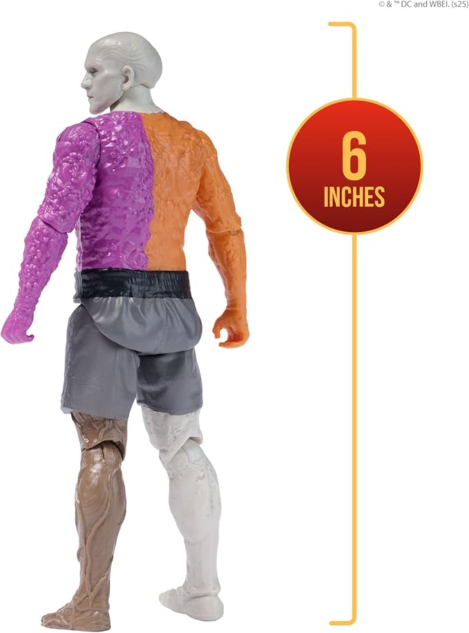 DC Comics, Superman 6-Inch Metamorpho Action Figure, Authentic Superman Movie Styling, Super Heroes Kids Toys for Boys and Girls Ages 4 and Up