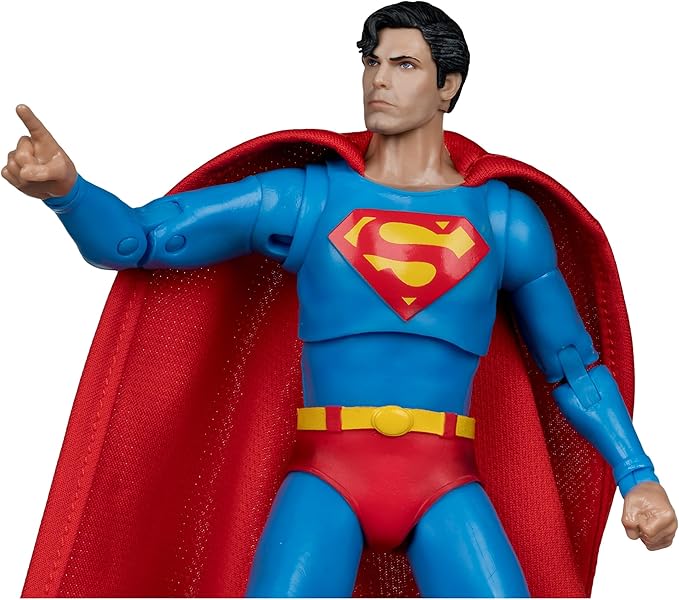 McFarlane Toys- DC Multiverse Superman (Superman: The Movie 1978) 7in Action Figure (Deluxe Theatrical Edition)