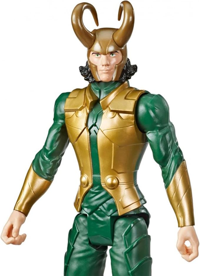 Marvel Avengers Titan Hero Series Blast Gear Loki Action Figure, 12" Toy, Inspired by The Marvel Universe, for Kids Ages 4 & Up