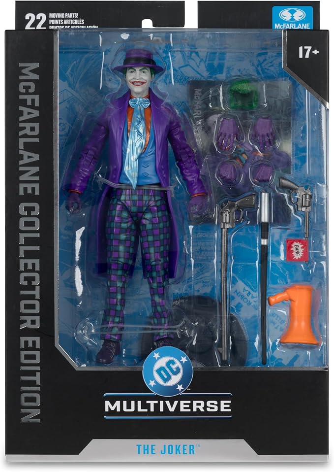 McFarlane Toys- DC Multiverse The Joker (Batman) 7in Action Figure McFarlane Collectors Edition #57