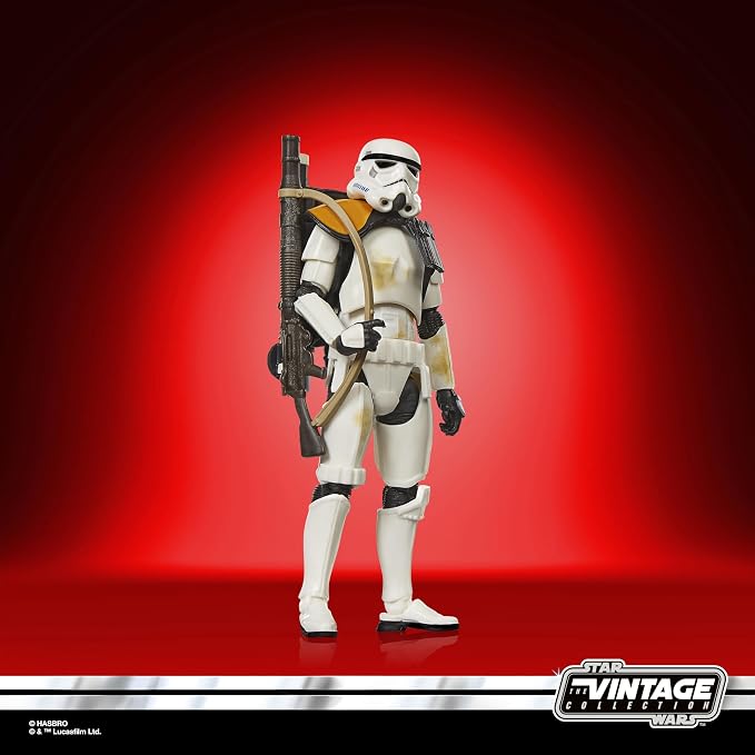 STAR WARS The Vintage Collection Sandtrooper (Squad Leader), A New Hope Premium 3.75 Inch Collectible Action Figure