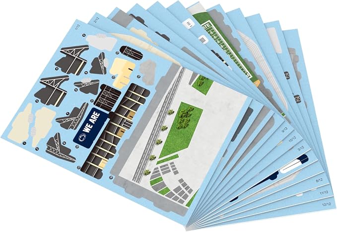 Pro-Lion 3D Jigsaw Puzzle of Beaver Stadium – 134 Pieces | Penn State Nittany Lions College Football Model | NCAA Football Stadium Building Kit | Creative Gift for Men, Boys & Kids Aged 8+
