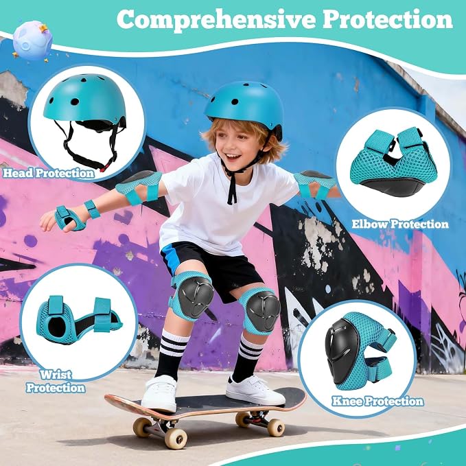 Kids Bike Helmet,Adjustableoddler Skateboard Helmets for 3-5-8-14 Years Kids Girls Boys Youth Bicycle Helmet for Scooter Balance Bike Rollerskating Skateboard