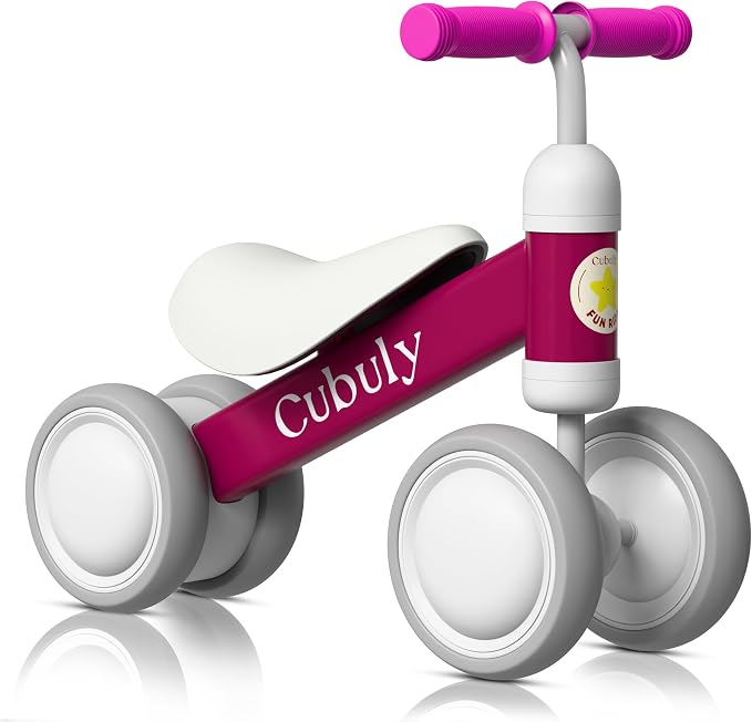 Baby Balance Bike for 1-3 Year – First Birthday Boy Girl Gifts 12-36 Month Mini Bike|Colorful Lighting Wheels|Ride on Toys |Toddler Balance Bike 1-3 Indoor/Outdoor Bike