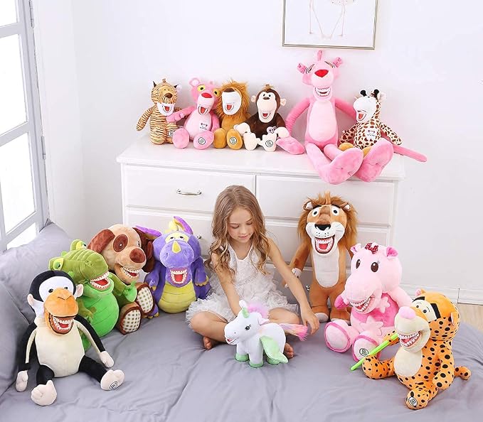 Tooth Fairy Plush Doll, Dental Stuffed Oral Health Presentation Puppet Doll Tooth Fairy Dental Educational Plush Small Size Doll with Teeth for Kids Chidren Boys Girls