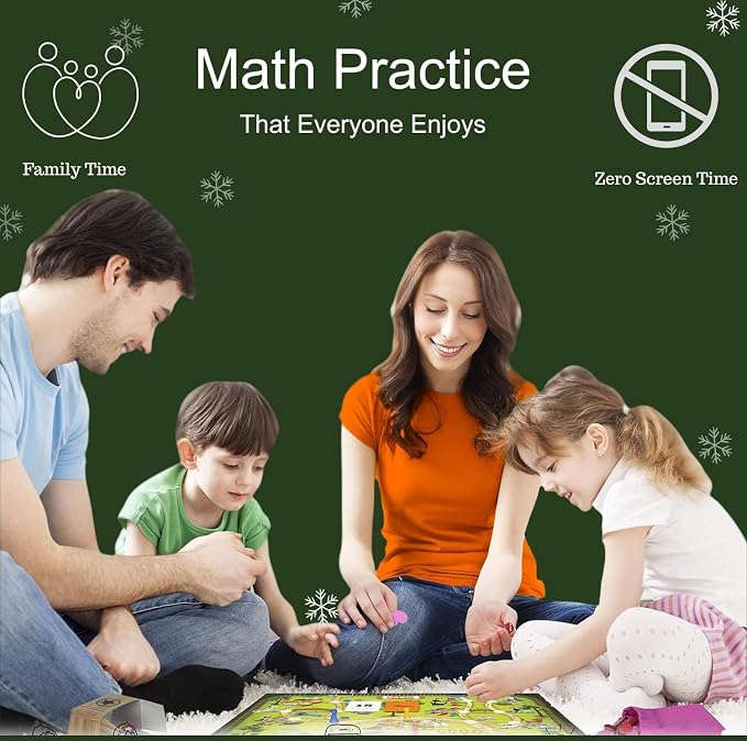 Multiplication and Division Game - Fun Math Board Game, Easy Start STEM Toy, Educational Gift for Kids (Girls & Boys), Homeschoolers, Grade 1 and Up (Pet Me)