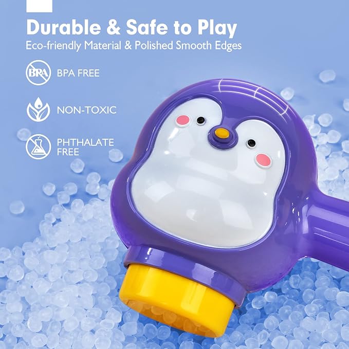 hahaland Ball Drop Toys for 1 Year Old, 2 in 1 Pound a Ball & Car Ramp Montessori Toys for 1 Year Old, Cause and Effect Toys with 4 Balls, 4 Cars & Squeaky Hammer, Toddler Birthday Gift 12M+