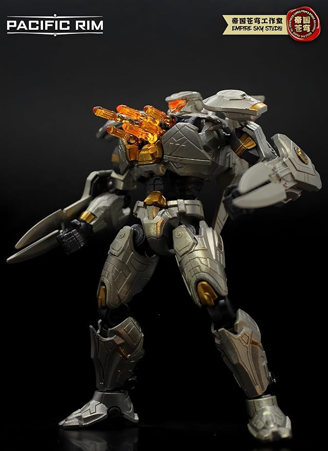 Pipigirl x Empire Sky Studio 1/12 Pacific Rim Mech Action Figure, Boxed Unique Figure Idea, 5 in Assembly Collectible Mecha Action Figures Kits