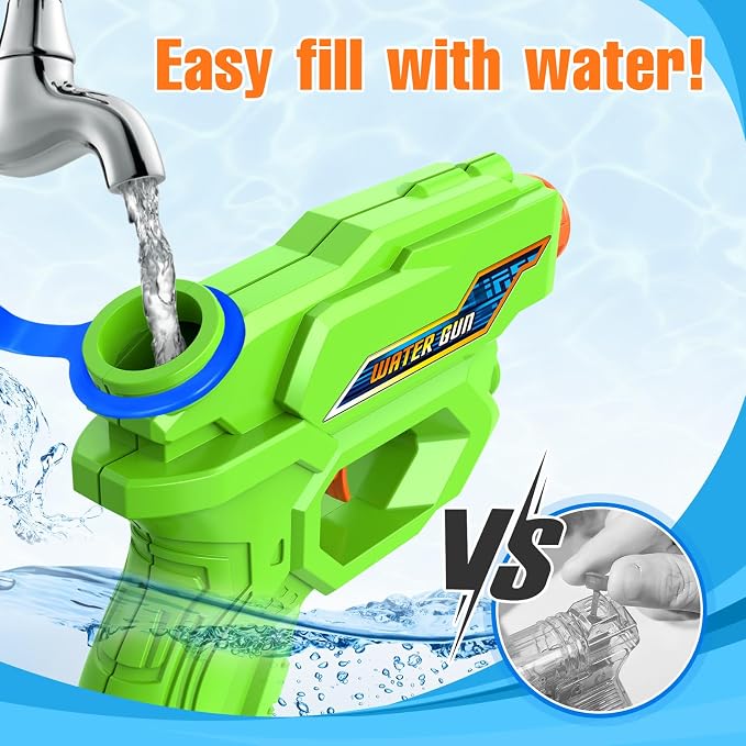 Water Guns for Kids, Squirt Guns Mini Water Pistol Small Water Blaster Toys for Boys Girls Toddlers, Summer Toys for Outdoor Swimming Pool Beach Water Gun