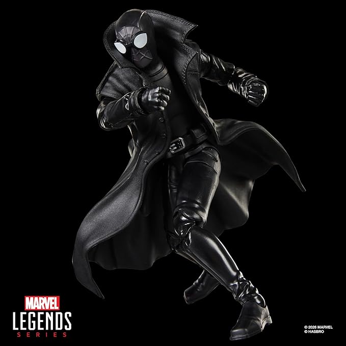 Marvel Legends Series Spider-Man Noir, Retro Cardback Spider-Man Comics Collectible 6-Inch Scale Action Figure (Amazon Exclusive)