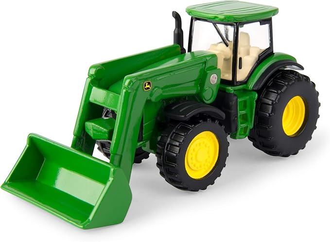 ERTL Iron John Deere Tractor Toys - 1:64 Scale - Includes 9620R, 4020, and 4960 Tractor Toys - Die-Cast John Deere Toys - Collectible Farm Toys Ages 3 Years and Up, Green