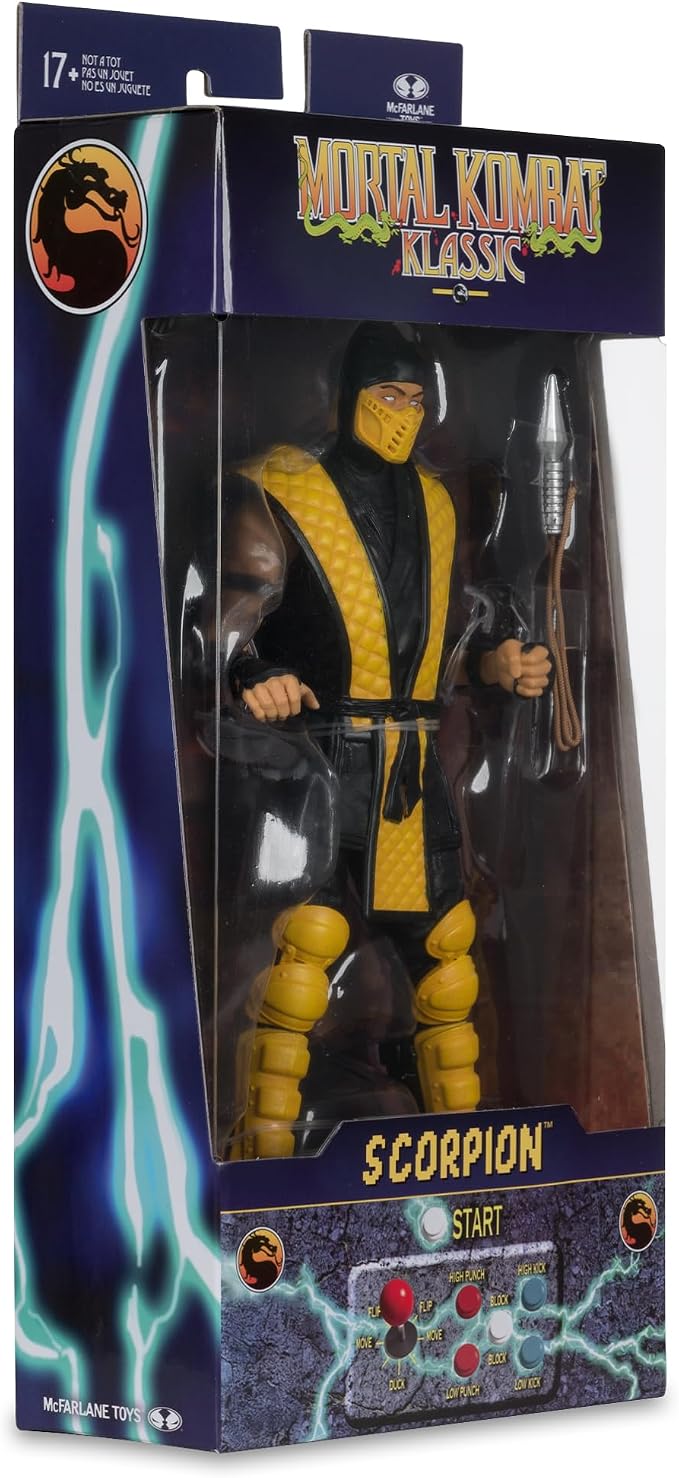 McFarlane Toys- Mortal Kombat Klassic Scorpion 7in Action Figure
