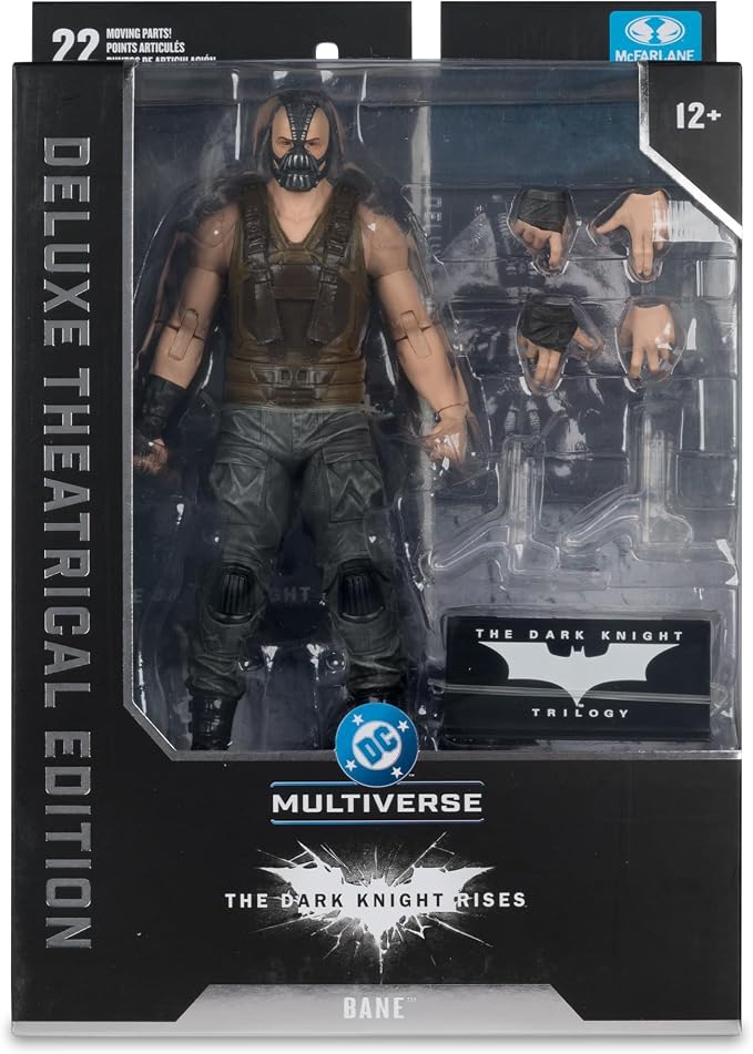 McFarlane Toys- DC Multiverse Bane (The Dark Knight Rises) 7in Action Figure (Deluxe Theatrical Edition)