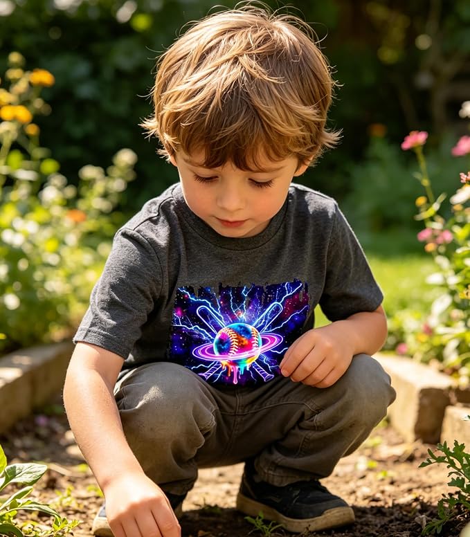 Lovekider Cotton Shirt for 3-6T Boys Truck Dinosaur Toddler Kids T-Shirt Short Sleeve Excavator Construction T-Rex Tee Shirts