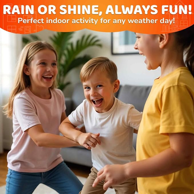 QUOKKA Scavenger Hunt Game for Toddlers 3-5 – 50 Toddler Activities Indoor Cards Game Set - Fun Educational Play for Preschool Boys and Girls and Early Development